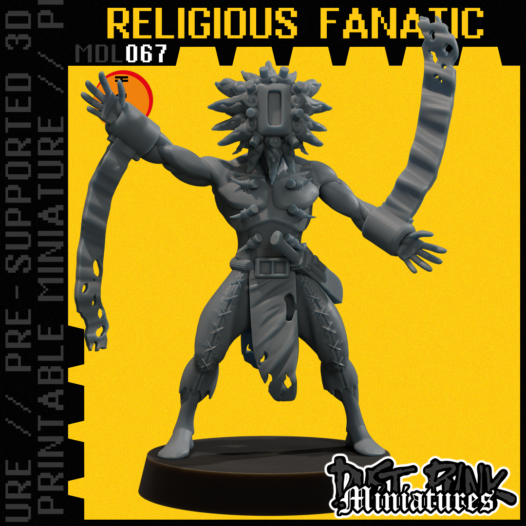 MDL067 RELIGIOUS FANATIC [PRE-SUPPORTED]
